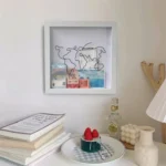 Travel Shadow Box Frame with Slot for Keepsakes,Money,Ticket - Image 4