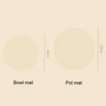Household Round Heat Insulating Mats Kitchen High Temperature Resistant Silicone Pad - Image 3