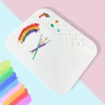 40 x 50cm Square Silicone Painting Pad  Art Mat for Drawing Clay - Image 3