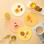 Household Cartoon Heat Insulation Mat Kitchen High Temperature Resistant Baking Placemats - Image 2