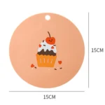 Household Cartoon Heat Insulation Mat Kitchen High Temperature Resistant Baking Placemats - Image 3