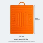 For Blackstone Oven Silicone Side Shelf Mat Grill Pad with Handle - Image 7