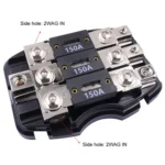 One To Three Car Audio Power Fuse Holder Fuse Junction Box - Image 6