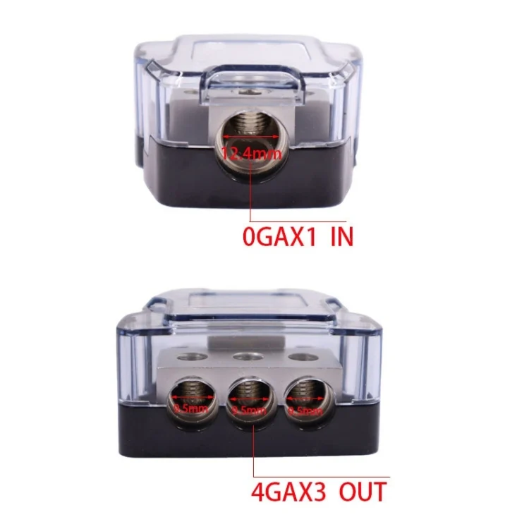 TBD06048427_B1.webp Car Audio Amplifier Modification Fuse Ground Box Hub - Image 2