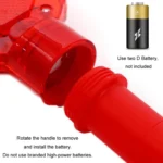 Traffic Warning Plum Blossom Light Handheld Construction Roadblock Light - Image 4