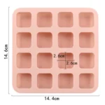 16 Grids Cake Frozen Nornea Cake Mold Baking Tool - Image 4