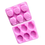 6 Grids Little Fish Shape Silicone Cake Mould Handmade Soap Mould - Image 3