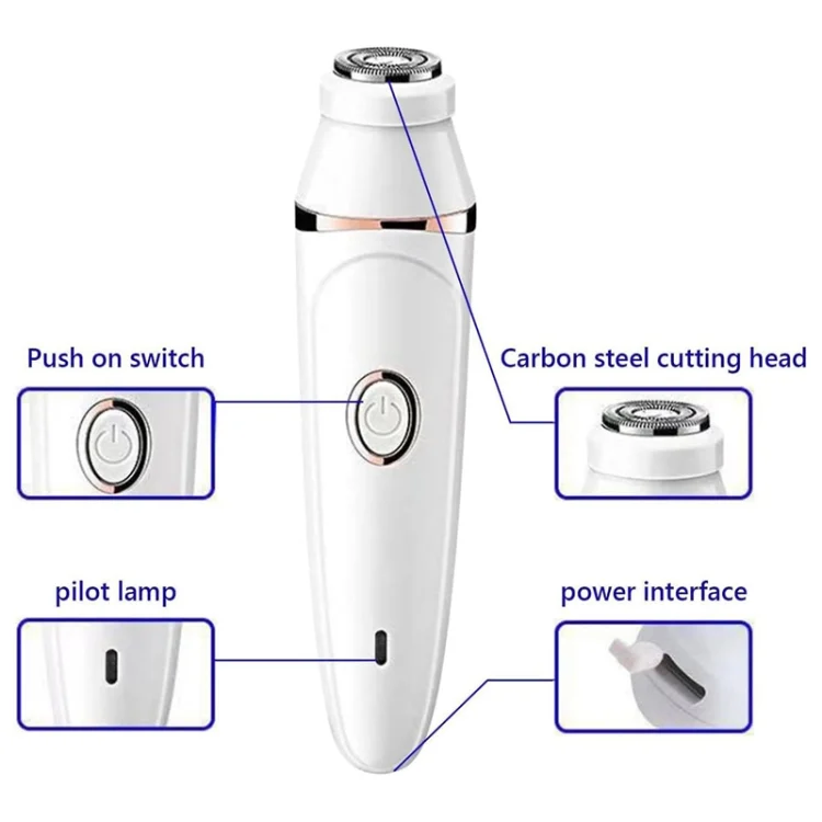 TBD06048439_B2.webp 7 In 1 Multifunction Women Shaver USB Charging Epilator Eyebrow Trimmer - Image 3