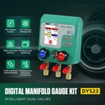 DUOYI DY523 Automotive Vacuum Pressure Gauge Liquid Charge Fluorine Repair Electronic Refrigerant Meter - Image 2