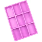 9 Grids Long Cubes Silicone Cake Mold Handmade Aromatherapy Soap Mold - Image 5