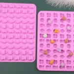 66 Grids Fruit Silicone Fudge Molds Mini Candy Molds - Image 2