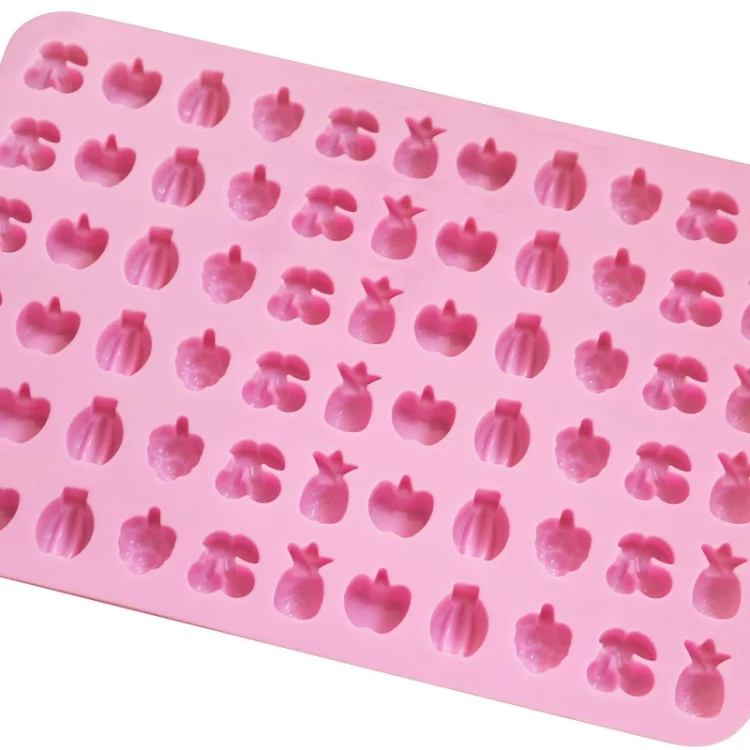 TBD06048494_B3.webp 66 Grids Fruit Silicone Fudge Molds Mini Candy Molds - Image 4