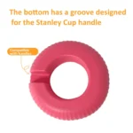 For Stanley Quencher 40oz Tumbler With Handle Snack Tray Silicone Reusable Snack Container - Image 5