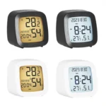 Multifunctional Temperature and Humidity LCD Clock Home Bedside Alarm Clock - Image 2