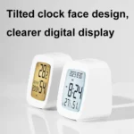 Multifunctional Temperature and Humidity LCD Clock Home Bedside Alarm Clock - Image 5