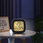 Multifunctional Temperature and Humidity LCD Clock Home Bedside Alarm Clock - Image 8
