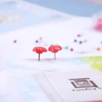 Love Plastic Studs DIY Office School Colorful Pins - Image 5