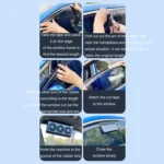 Solar Car Exhaust Fan Air Circulation Cooling Ventilation Fan - Image 10