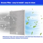 For Broan Nutone S99010430-002 Range Hood Filter Replacement Part 400 x 352 x 9mm - Image 4