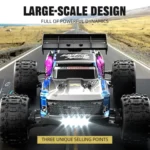 JJR/C Wind Walker 4WD High-Speed Brushless Off-Road Vehicle Toy - Image 3