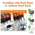 Waterproof Car Roof Storage Luggage Bag - Image 4