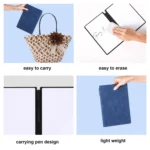 A5 Whiteboard Notebook Portable Erasable Draft Book Note Message Board - Image 4