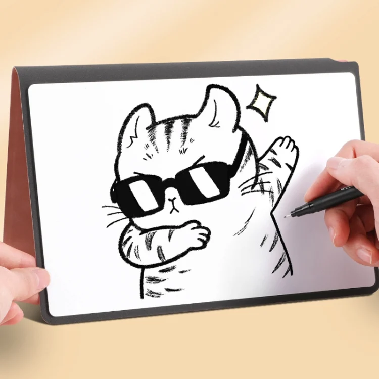 TBD06048590_B6.webp A5 Whiteboard Notebook Portable Erasable Draft Book Note Message Board - Image 7