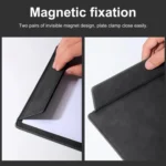 PU Leather A4 Clipboards Magnetic File Folder Office Stationery Supplies - Image 5