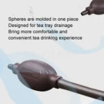 KAMJOVE Tea Tray Drainage Ball Tea Table Silicone Pipe Absorption Ball - Image 5