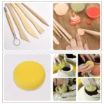 61 In 1 Clay Tools Kit Ceramics DIY Clay Sculpting Tools for Pottery Craft, Baking, Carving - Image 5