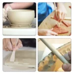 61 In 1 Clay Tools Kit Ceramics DIY Clay Sculpting Tools for Pottery Craft, Baking, Carving - Image 8