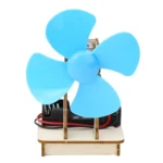 Kids DIY Homemade Electrical Fan Science Small Invention Fun Physics Circuit Experiment Material Kit - Image 4