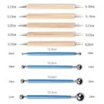 42 In 1 Clay Tools Kit Ceramics DIY Clay Sculpting Tools for Pottery Craft, Baking, Carving - Image 5