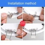 Recessed Concealed Ceiling Downlight Household Wide Voltage Thin Tube Panel Light - Image 10