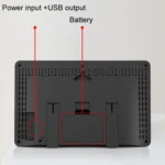 Wireless Weather Station Wind Speed Rain And Wind Direction Detection Weather Forecast Clock - Image 5