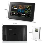 WiFi Color Screen Weather Station Temperature And Humidity Weather Forecast Clock - Image 3