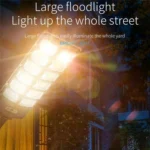 LED Strong Light Double Row Solar Garden Light Induction Street Lamps - Image 4