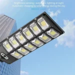LED Strong Light Double Row Solar Garden Light Induction Street Lamps - Image 5