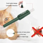 Pet Pest Catching Pen Cats Grooming Bug Scratcher Tick Clip Dogs Flea Removal Clip - Image 4