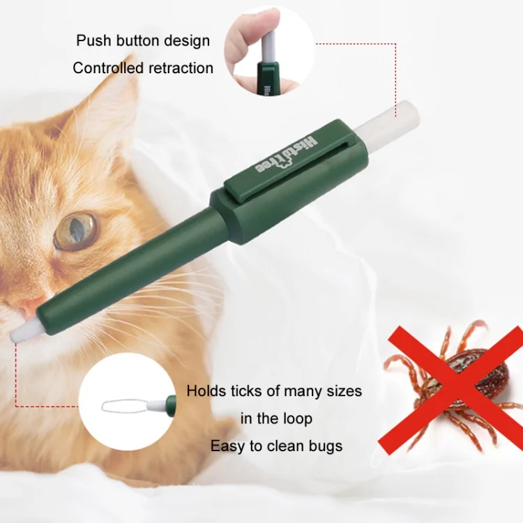 TBD06048664_B3.webp Pet Pest Catching Pen Cats Grooming Bug Scratcher Tick Clip Dogs Flea Removal Clip - Image 4