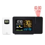 Household Color Screen Temperature And Humidity Meter Weather Forecast Projection Clock