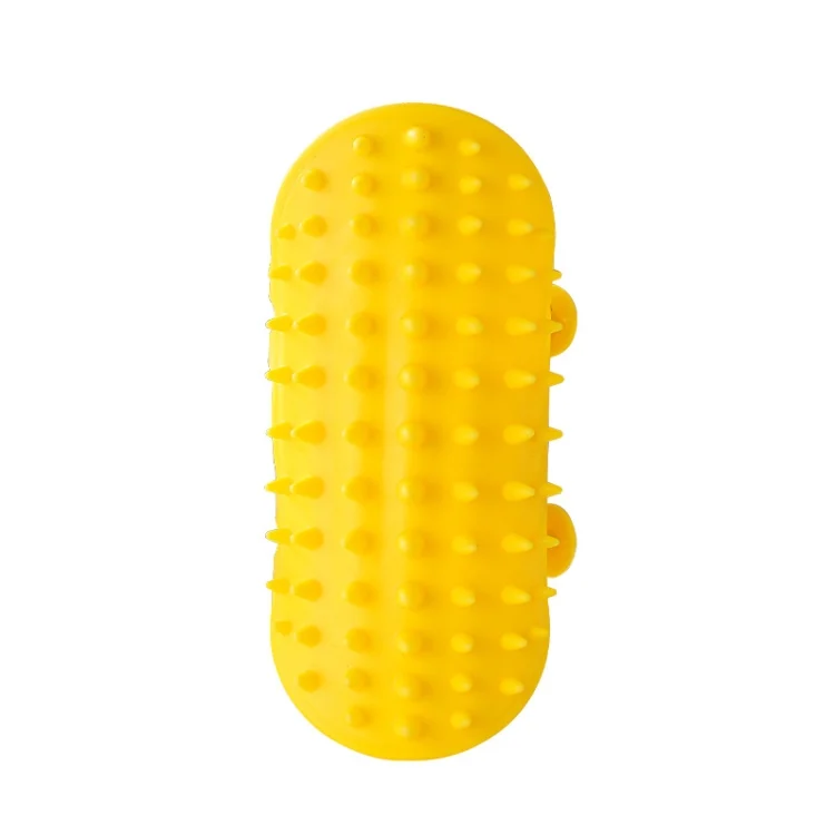 Multifunctional Cat Table Leg Scratcher Pet Silicone Hair Massage Brush