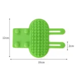 Multifunctional Cat Table Leg Scratcher Pet Silicone Hair Massage Brush - Image 3