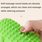 Multifunctional Cat Table Leg Scratcher Pet Silicone Hair Massage Brush - Image 4