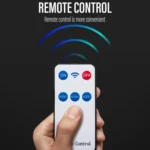 LED Solar Garden Light Sensing Lamp With Remote Control - Image 7