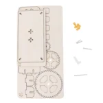 Gear Triple Action Physics Experiment Variable Speed Transmission Material Kit Kids Puzzle Toy - Image 2
