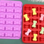 18 Grids Dog Bone Silicone Baking Cake Molds DIY Fire Paint Wax Mould - Image 4