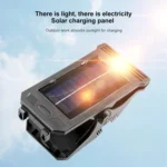 Solar Wall Lamp With Clip Mosquito Killer Lamp Portable Body Sensor Outdoor Garden Light - Image 6