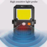 Solar Wall Lamp With Clip Mosquito Killer Lamp Portable Body Sensor Outdoor Garden Light - Image 7