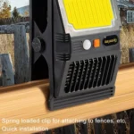 Solar Wall Lamp With Clip Mosquito Killer Lamp Portable Body Sensor Outdoor Garden Light - Image 7